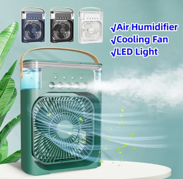 Humidifier Cooling Fan 3 -in-1