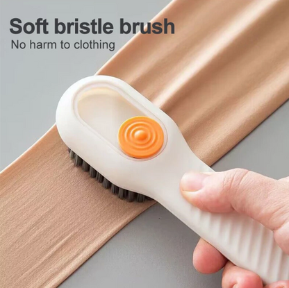 Automatic Liquid Discharge Shoe Brush Soft Bristle