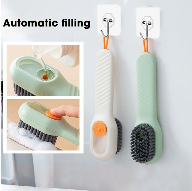 Automatic Liquid Discharge Shoe Brush Automatic Filling